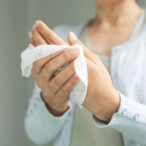 PDI Personal Wipe PDI Individual Packet Coconut Oil-Based Soap Solution, 100 EA/BX, 1000 EA/CS