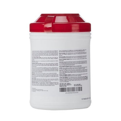 PDI Surface Disinfectant Cleaner Sani-Cloth® Plus Liquid Wipe 160 Count Canister Disposable Alcohol Scent, 160/PK, 12PK/CS