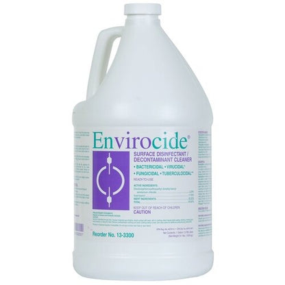 Metrex Research Envirocide® Surface Disinfectant Cleaner Liquid 1 gal. Container, 1EA,4 EA/CS