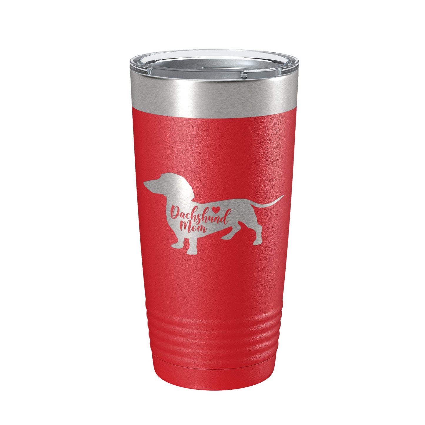 Dachshund Mom Tumbler Dog Travel Mug Gift Insulated Laser Engraved Coffee Cup 20 oz-10