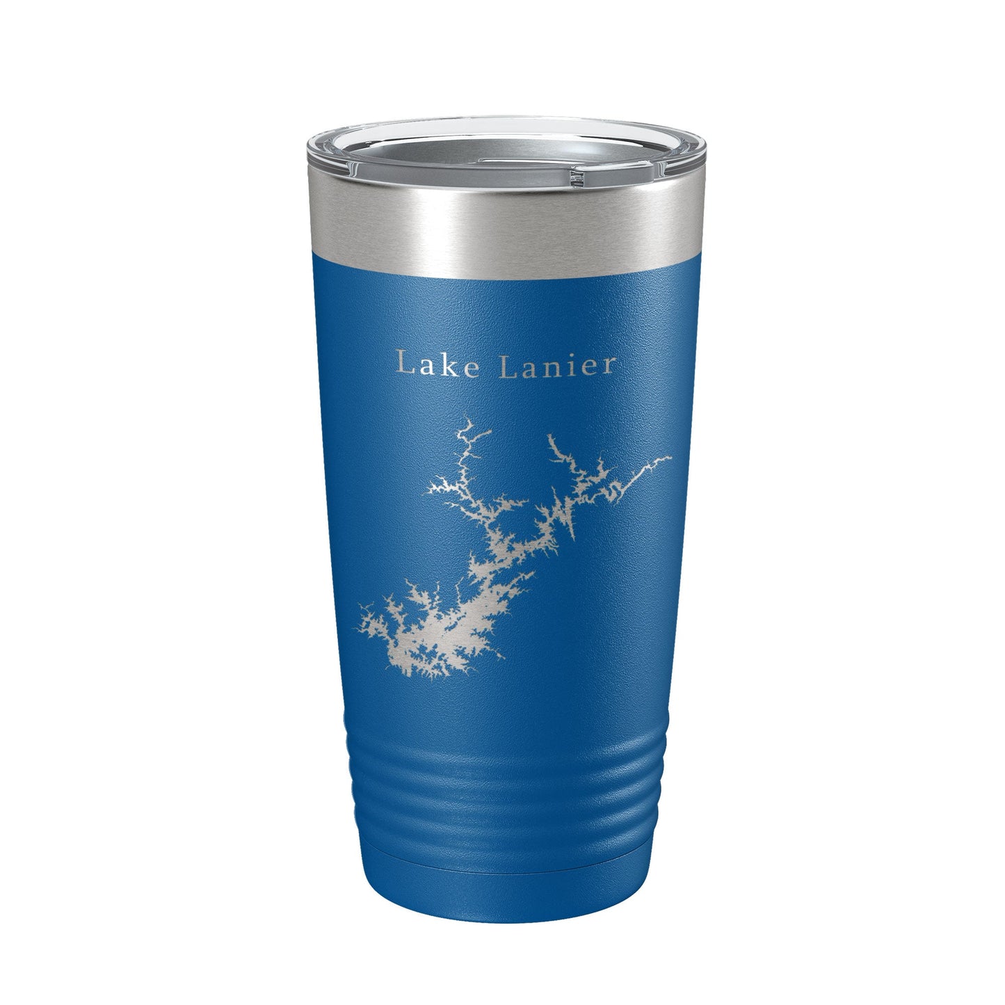 Lake Lanier Map Tumbler Travel Mug Insulated Laser Engraved Coffee Cup Sidney Georgia 20 oz-6