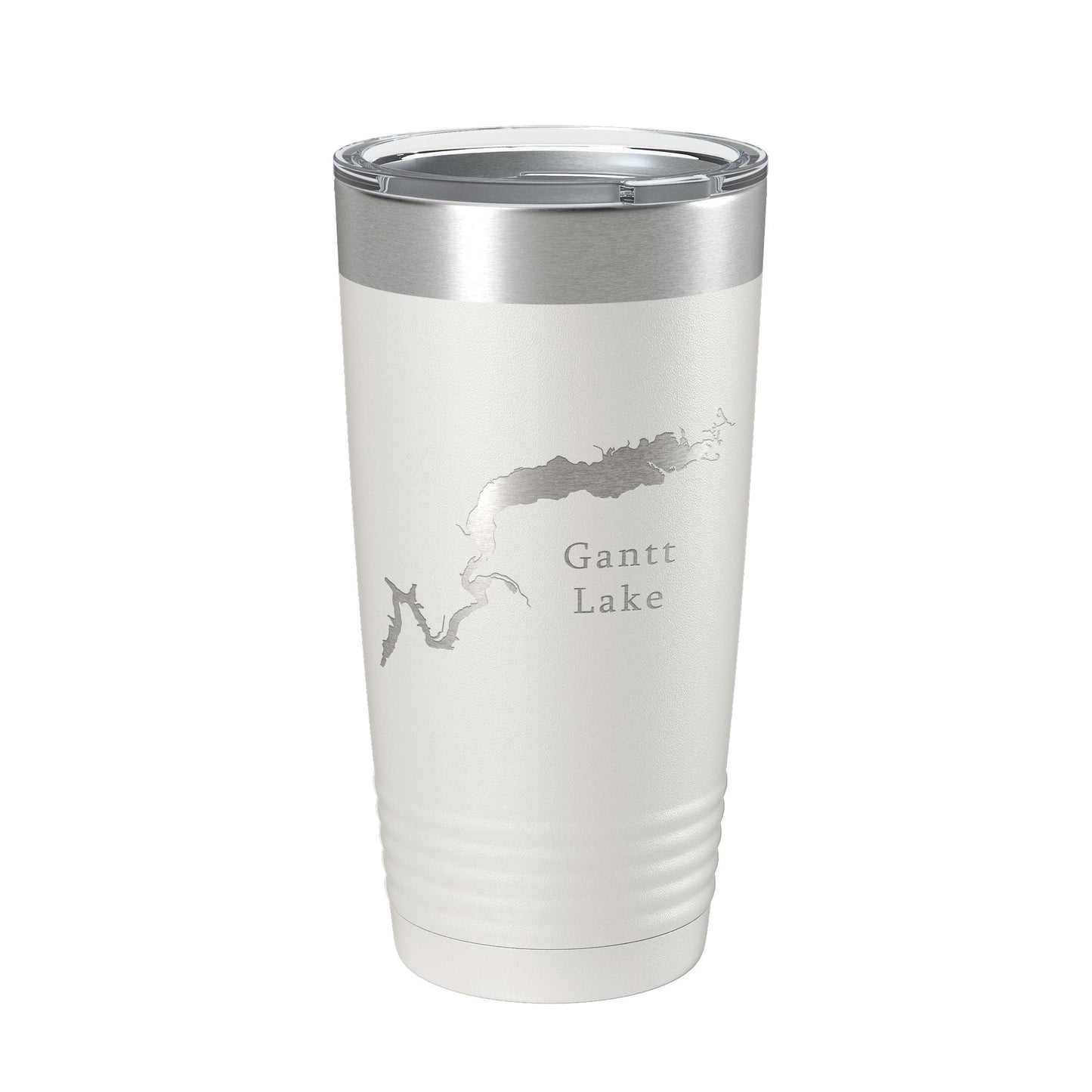 Gantt Lake Map Tumbler Travel Mug Insulated Laser Engraved Coffee Cup Alabama 20 oz-7
