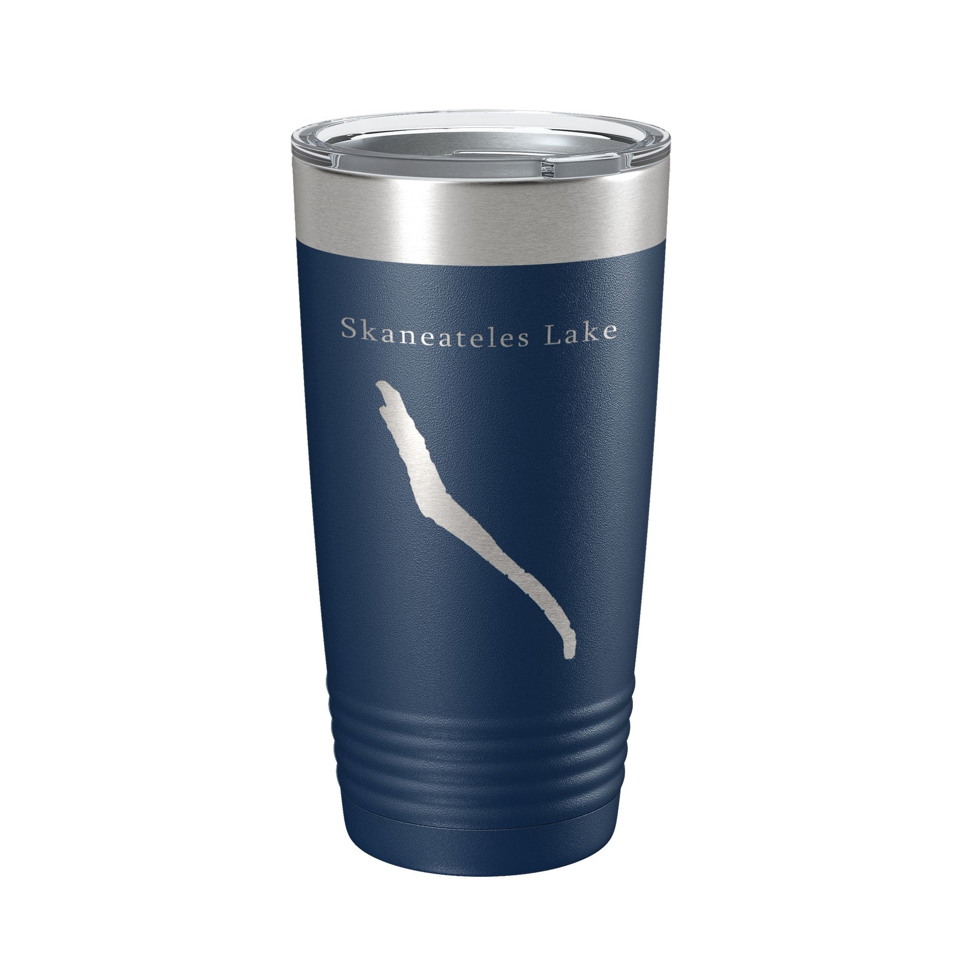 Skaneateles Lake Map Tumbler Travel Mug Insulated Laser Engraved Coffee Cup New York 20 oz-2