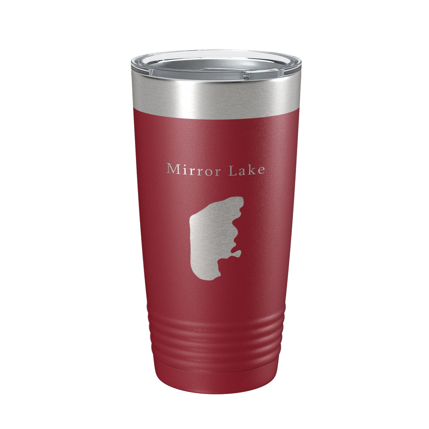Mirror Lake Map Tumbler Travel Mug Insulated Laser Engraved Coffee Cup Utah 20 oz-18