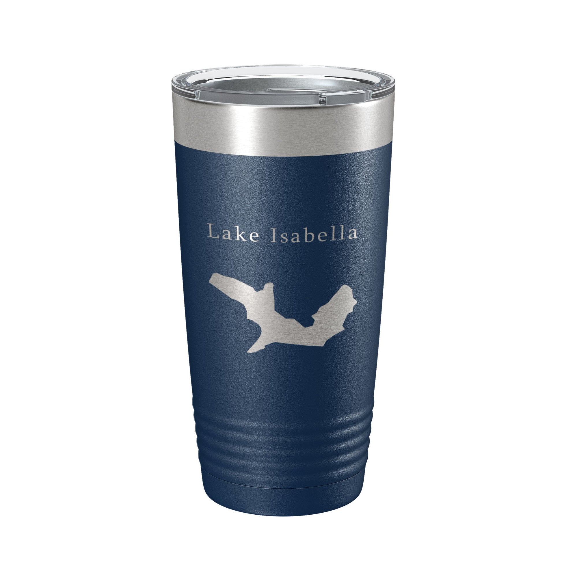 Lake Isabella Map Tumbler Travel Mug Insulated Laser Engraved Coffee Cup Hot Springs Village Arkansas 20 oz-2