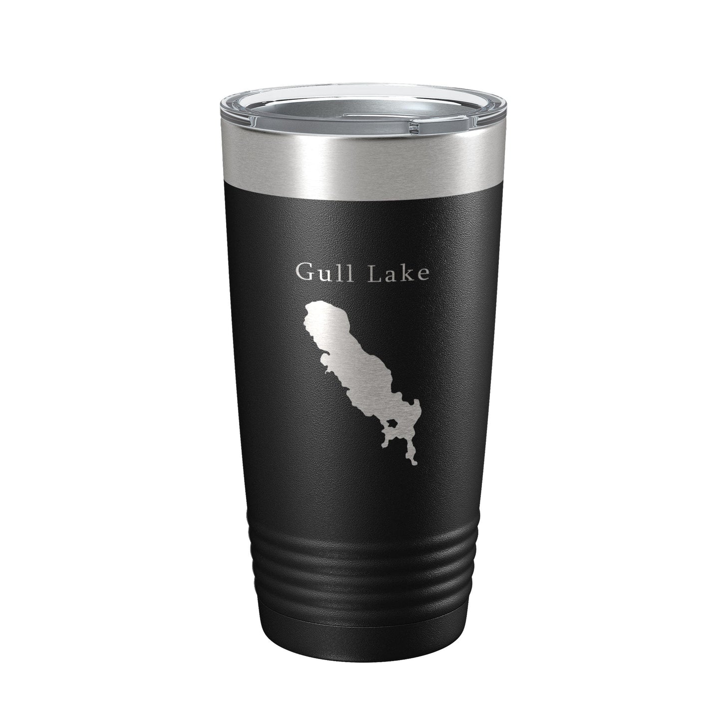 Gull Lake Map Tumbler Travel Mug Insulated Laser Engraved Coffee Cup Michigan 20 oz-5