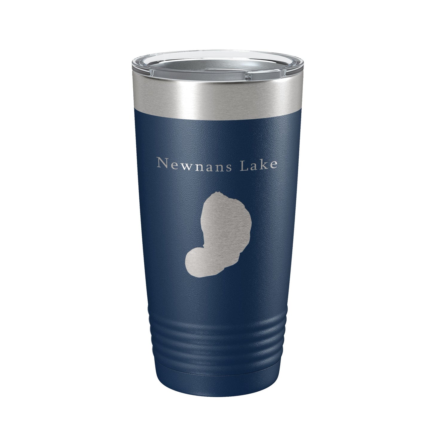 Newnans Lake Map Tumbler Travel Mug Insulated Laser Engraved Coffee Cup Florida 20 oz-2