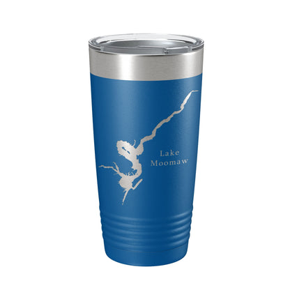 Lake Moomaw Map Tumbler Travel Mug Insulated Laser Engraved Coffee Cup Virginia 20 oz-6