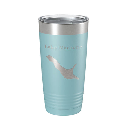 Lake Madrone Map Tumbler Travel Mug Insulated Laser Engraved Coffee Cup California 20 oz-13