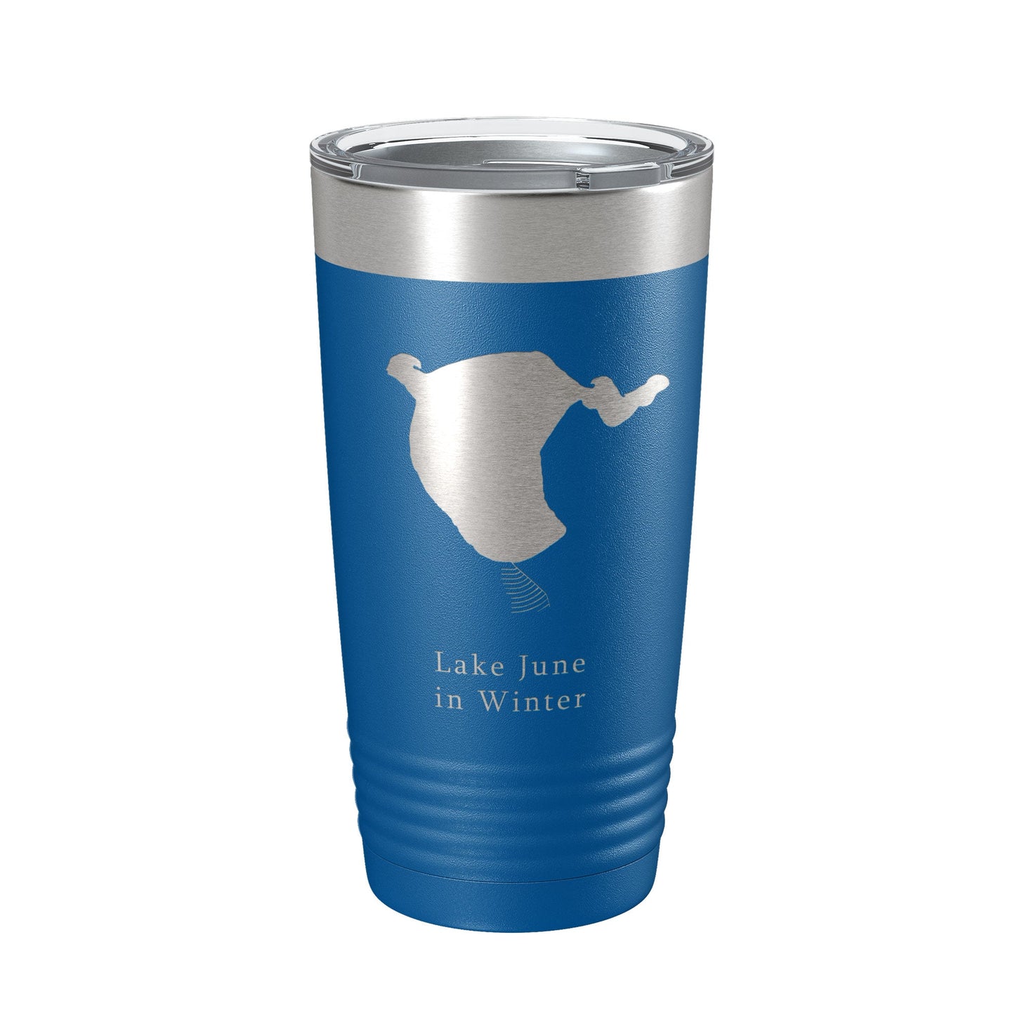 Lake June in Winter Map Tumbler Travel Mug Insulated Laser Engraved Coffee Cup Florida 20 oz-6