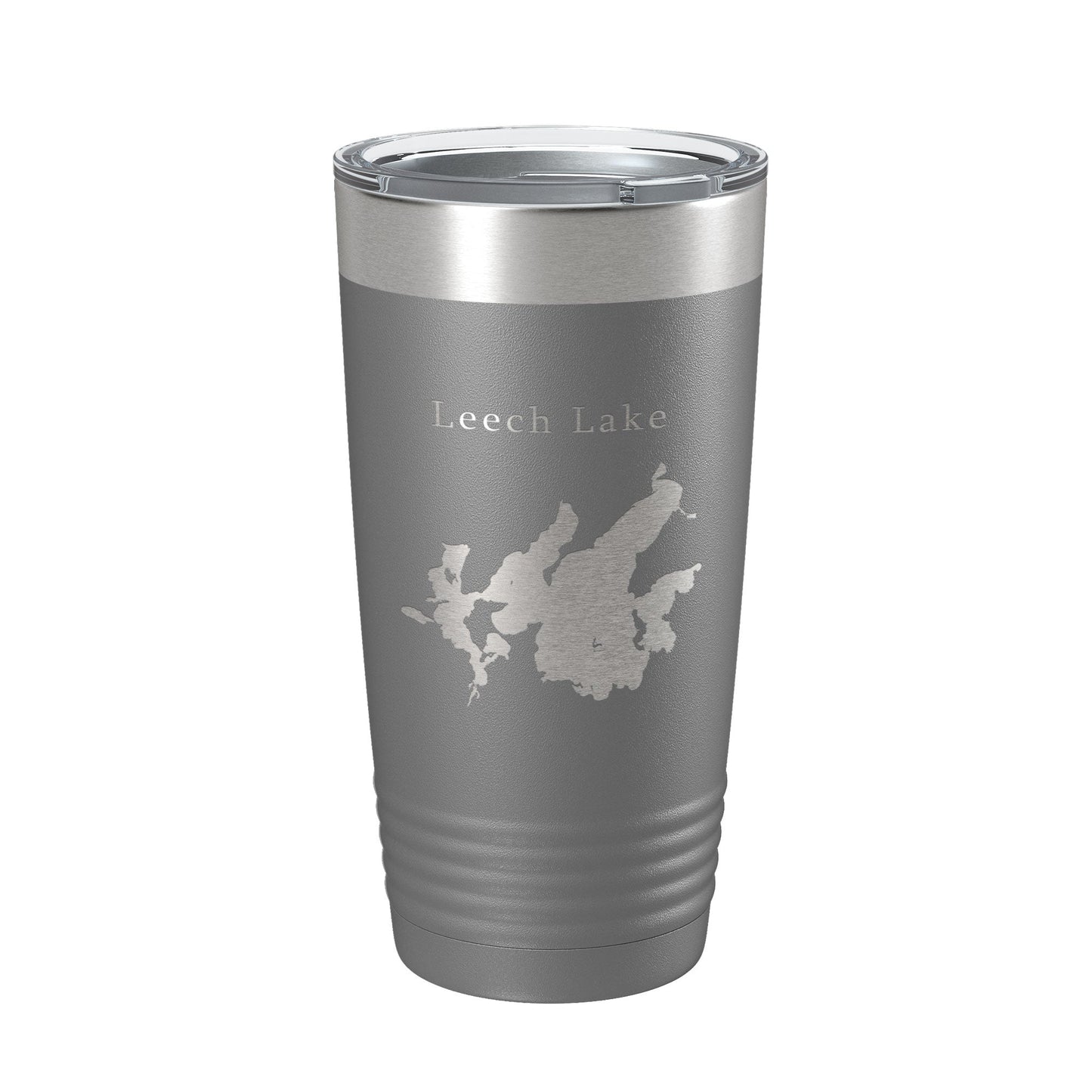 Leech Lake Map Tumbler Travel Mug Insulated Laser Engraved Coffee Cup Minnesota 20 oz-16