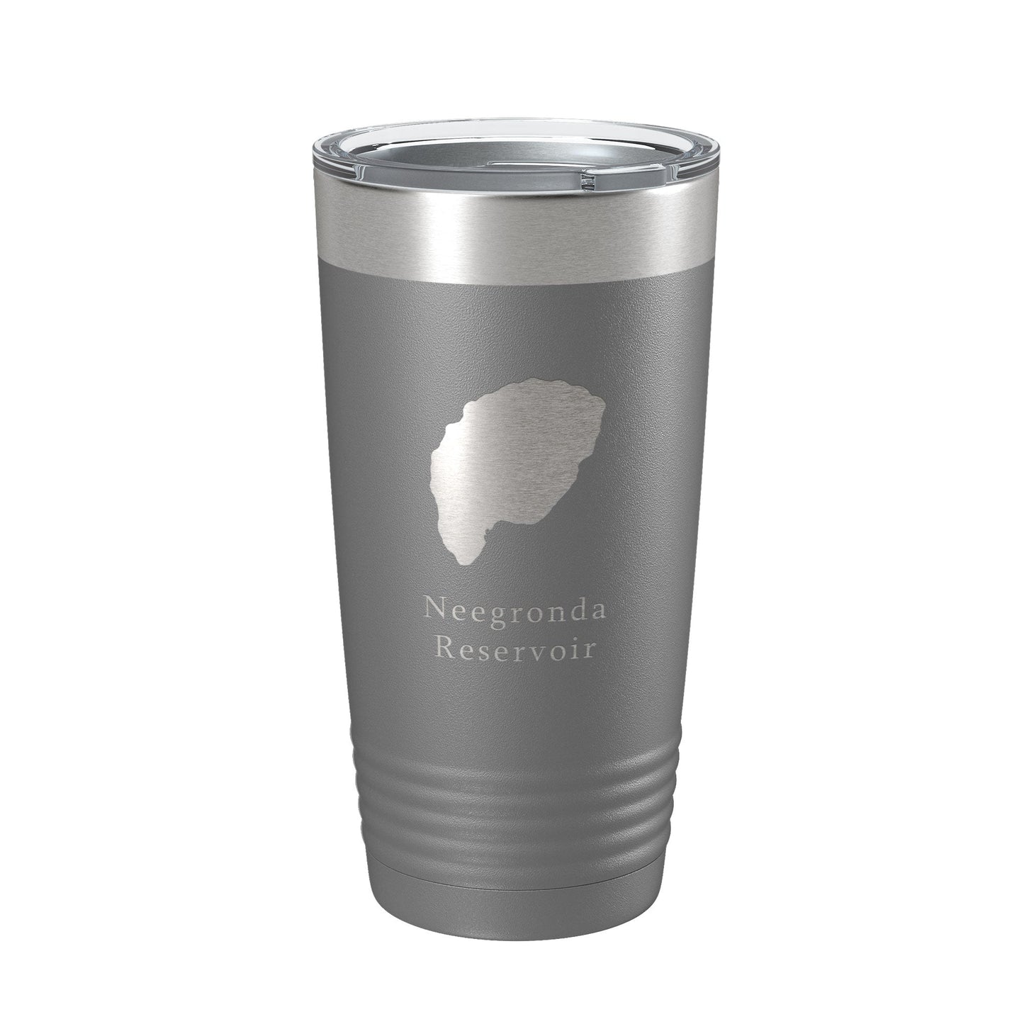 Neegronda Reservoir Tumbler Lake Map Travel Mug Insulated Laser Engraved Coffee Cup Colorado 20 oz-16