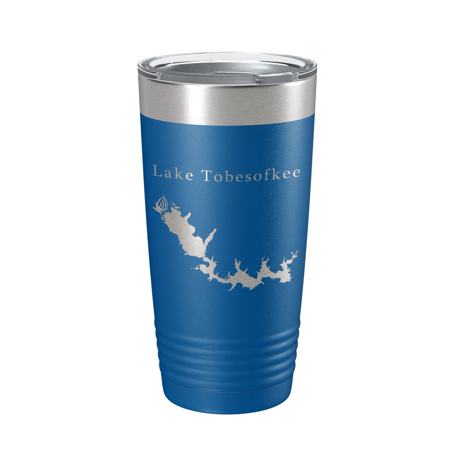 Lake Tobesofkee Map Tumbler Travel Mug Insulated Laser Engraved Coffee Cup Macon Georgia 20 oz-6