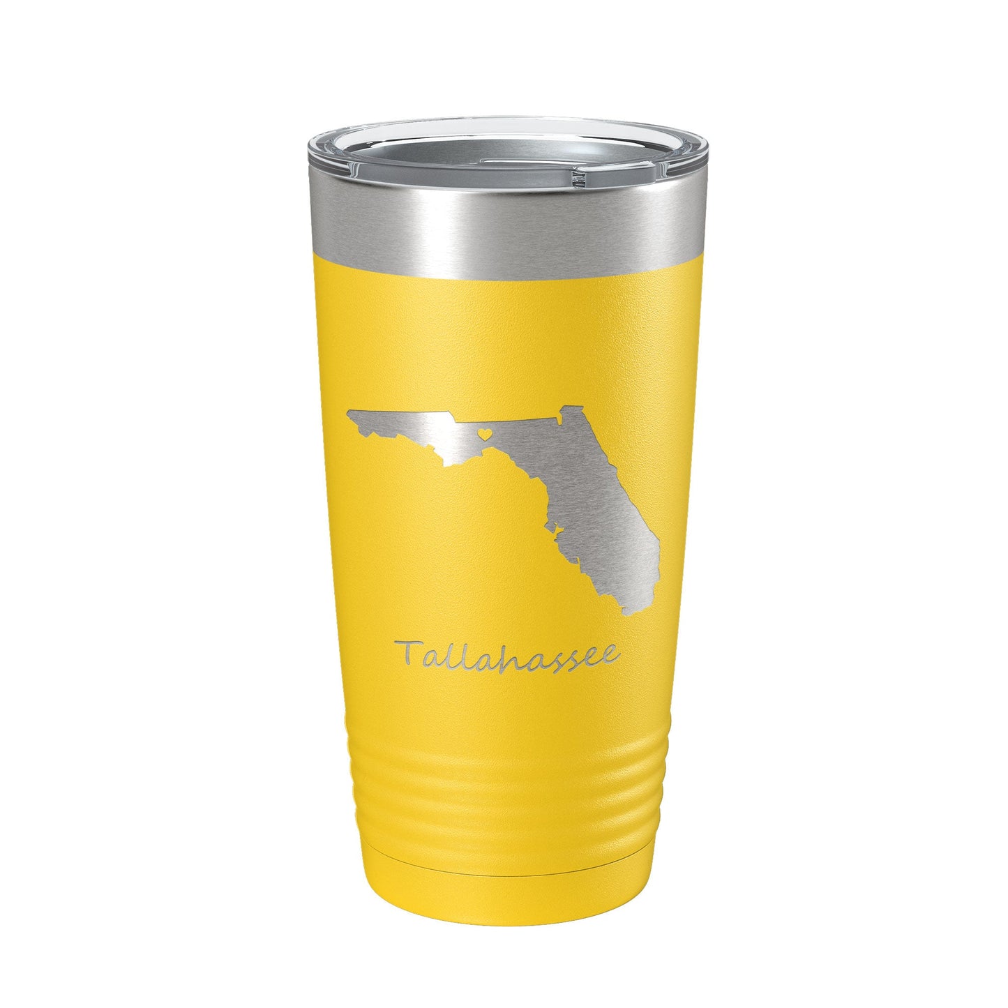 Tallahassee Home Heart Tumbler Travel Mug Insulated Laser Engraved Coffee Cup Florida 20 oz-19
