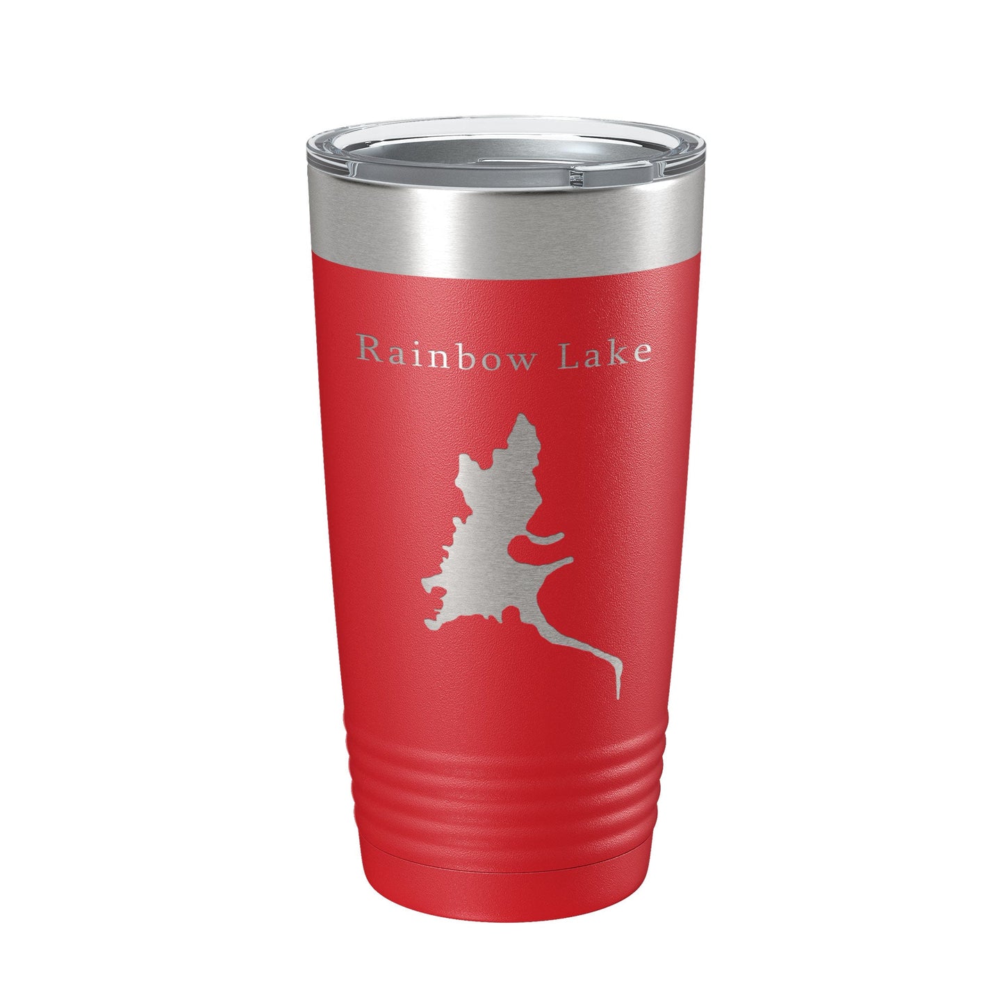 Rainbow Lake Map Tumbler Travel Mug Insulated Laser Engraved Coffee Cup Arizona 20 oz-10
