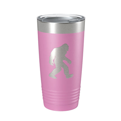 Bigfoot Tumbler Sasquatch Travel Mug Insulated Laser Engraved Coffee Cup Outdoorsman Gift Bigfoot Shadow Yeti Silhouette 20 oz-14