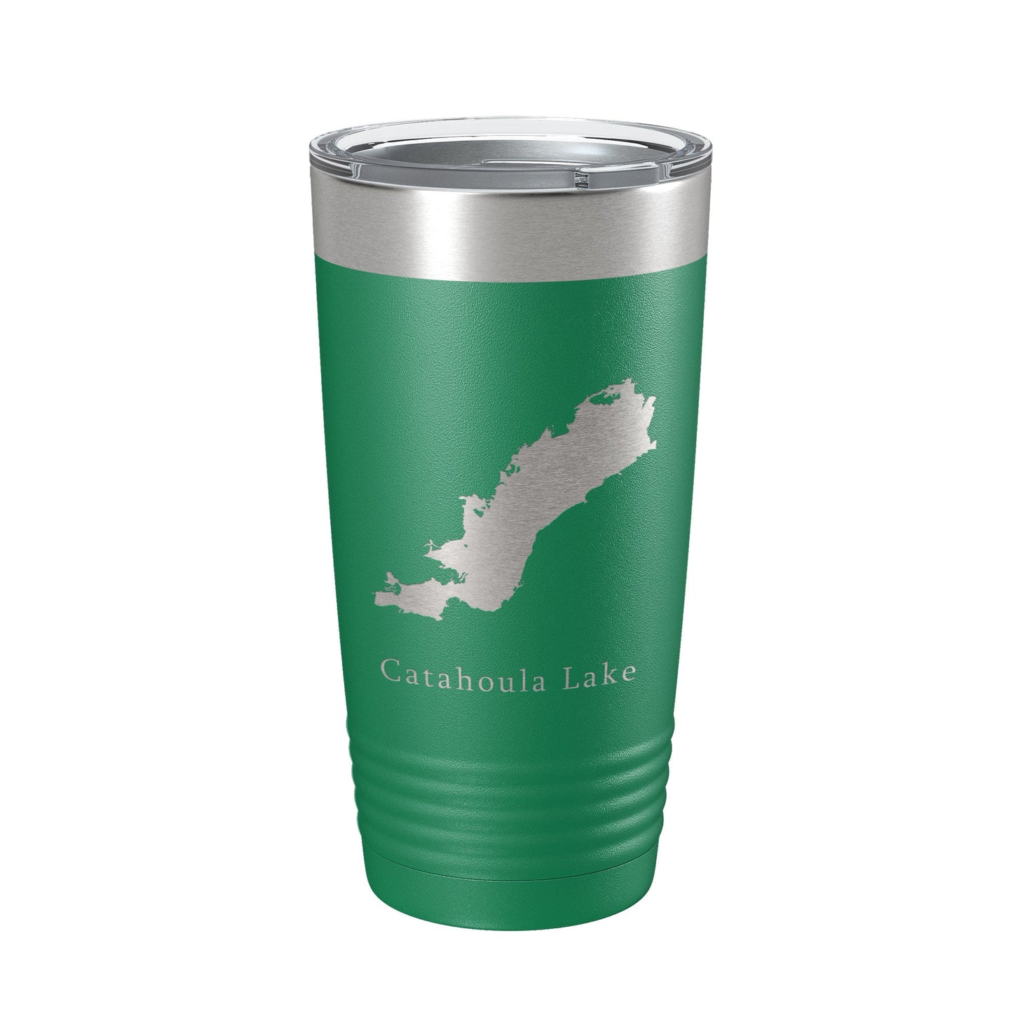 Catahoula Lake Map Tumbler Travel Mug Insulated Laser Engraved Coffee Cup Louisiana 20 oz-9