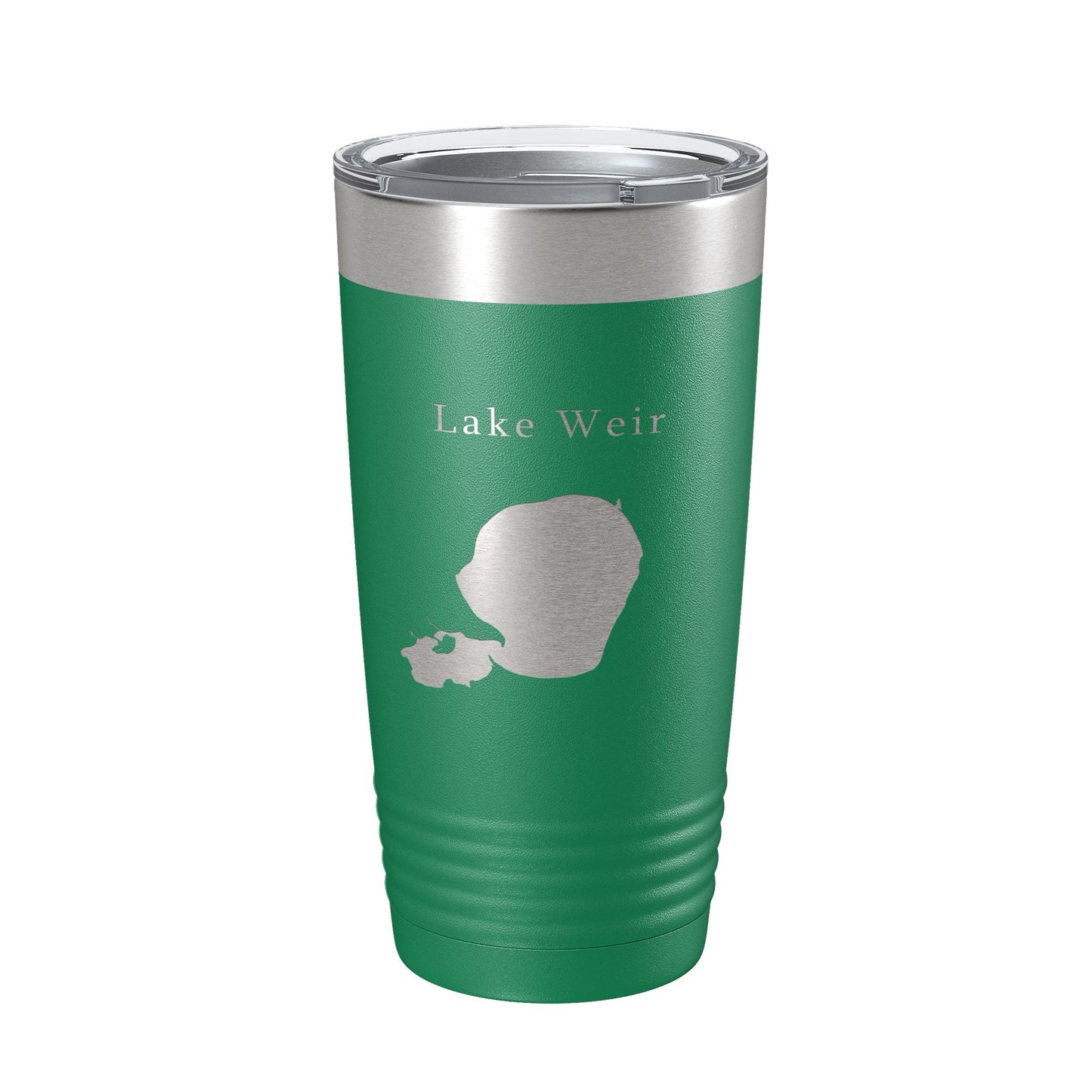 Lake Weir Map Tumbler Travel Mug Insulated Laser Engraved Coffee Cup Florida 20 oz-9