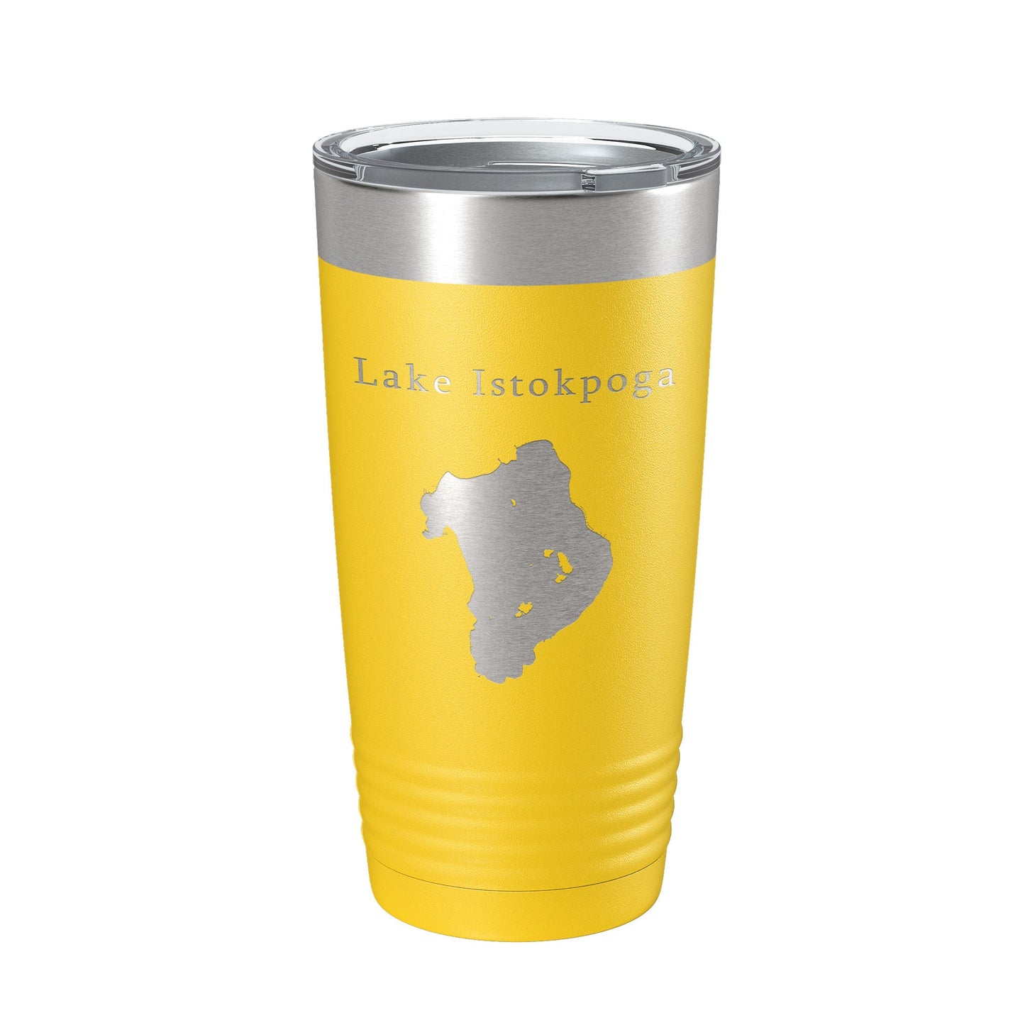 Lake Istokpoga Map Tumbler Travel Mug Insulated Laser Engraved Coffee Cup Florida 20 oz-4