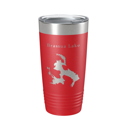Brassua Lake Map Tumbler Travel Mug Insulated Laser Engraved Coffee Cup Maine Moose River 20 oz-10