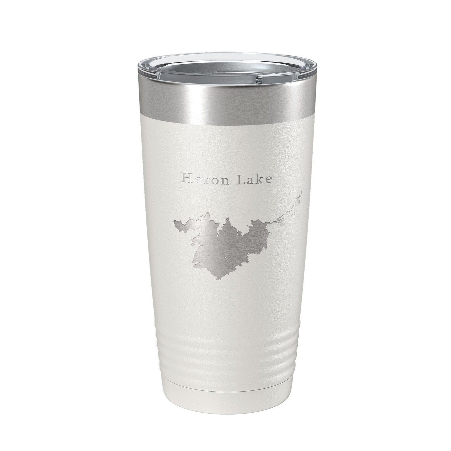 Heron Lake Map Tumbler Travel Mug Insulated Laser Engraved Coffee Cup New Mexico 20 oz-7