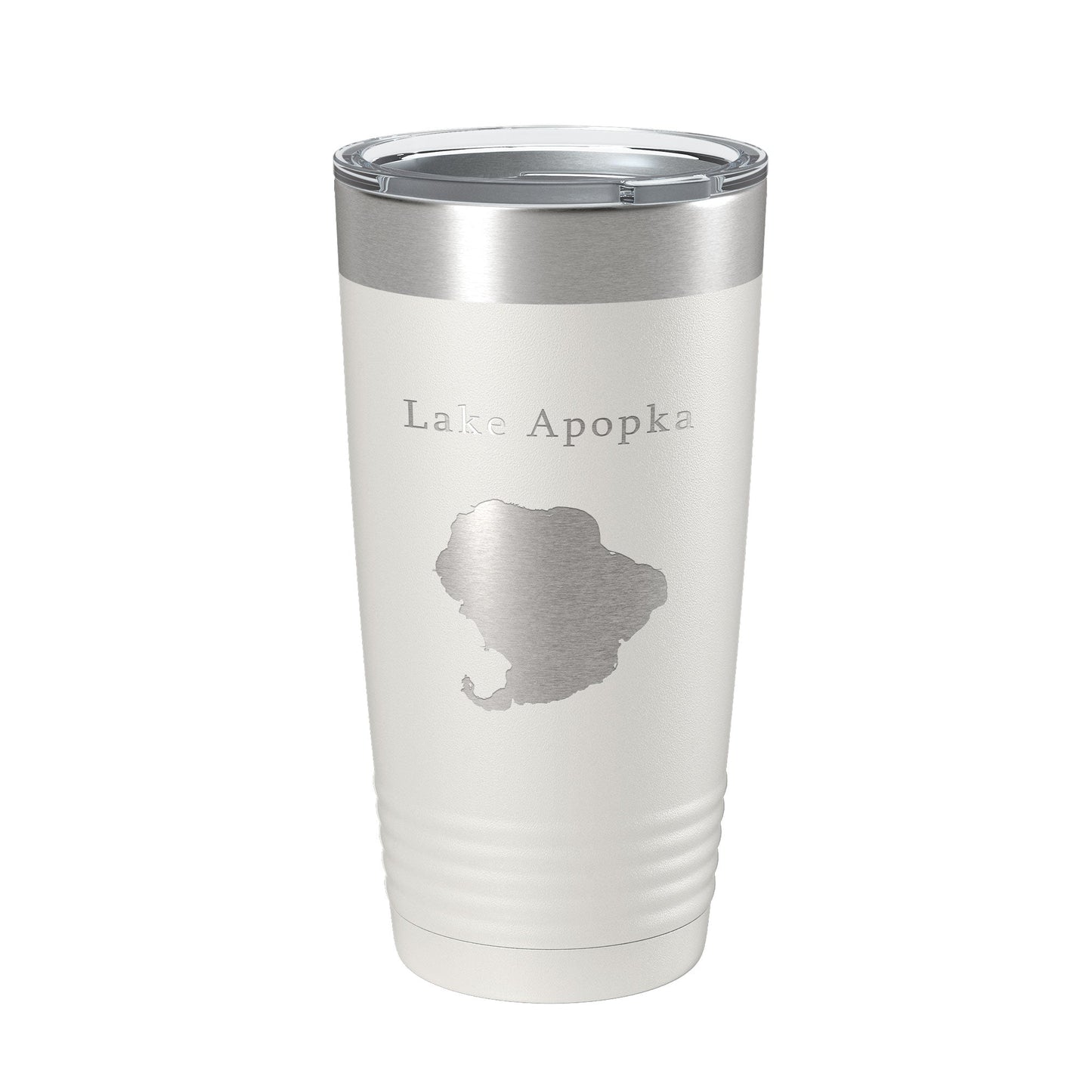 Lake Apopka Map Tumbler Travel Mug Insulated Laser Engraved Coffee Cup Florida 20 oz-7