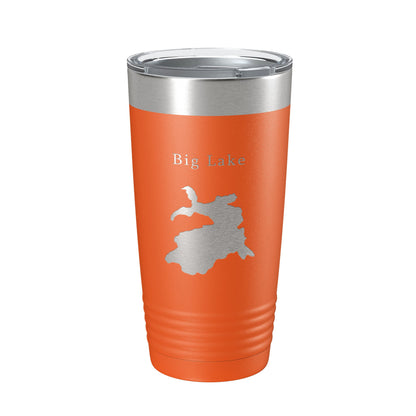 Big Lake Map Tumbler Travel Mug Insulated Laser Engraved Coffee Cup Arizona 20 oz-17