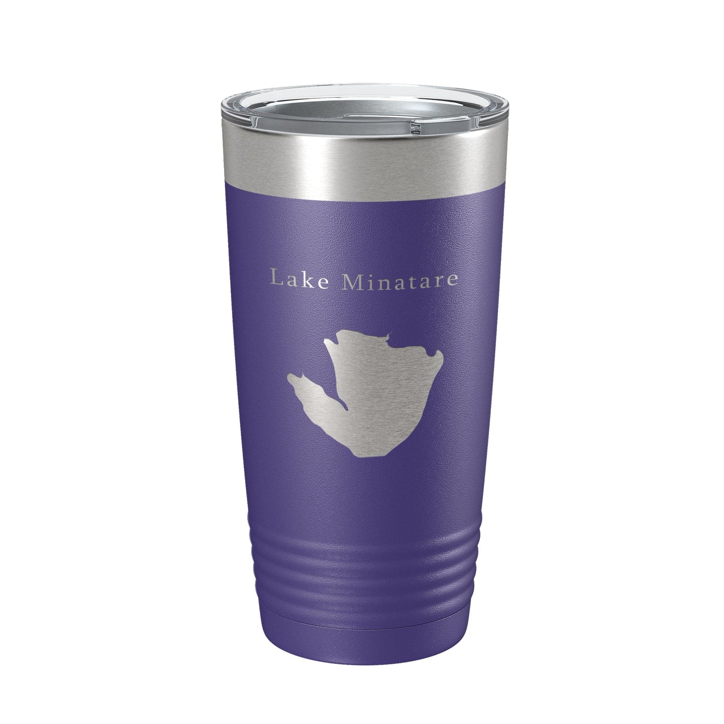 Lake Minatare Map Tumbler Travel Mug Insulated Laser Engraved Coffee Cup Nebraska 20 oz-15