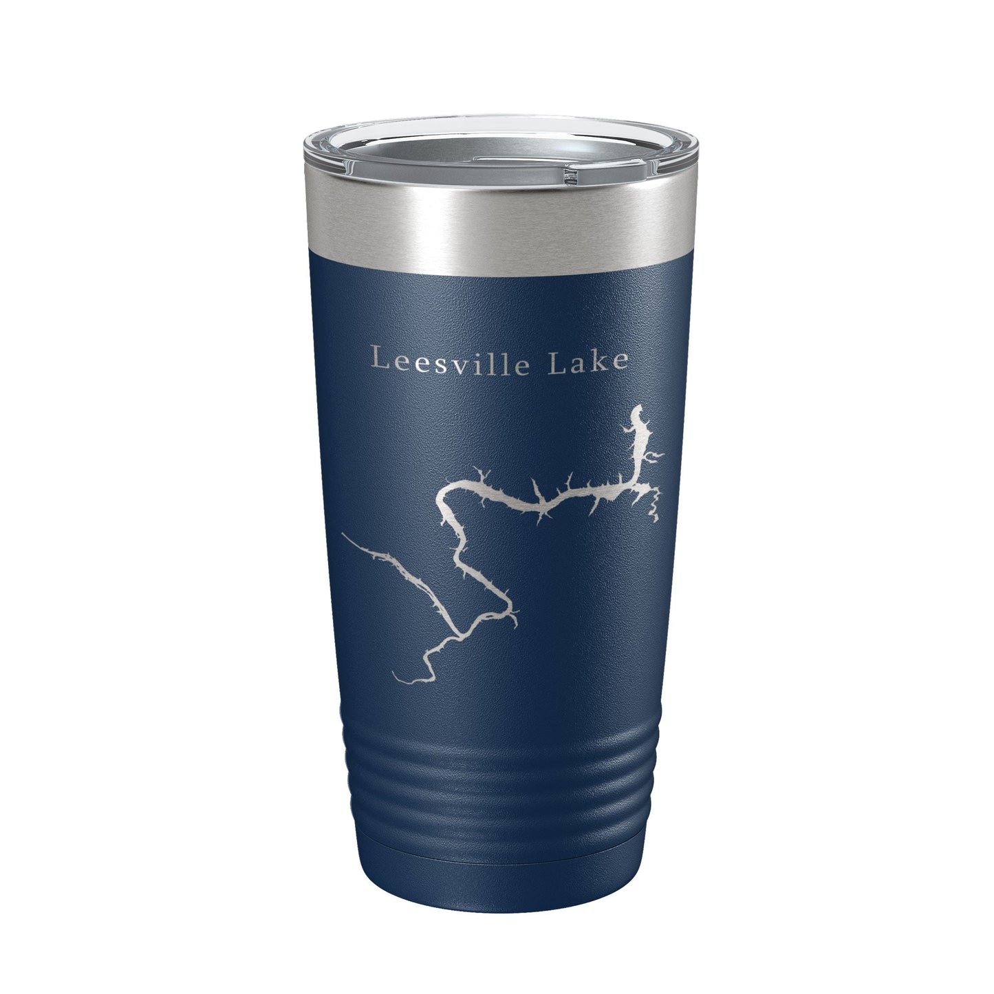 Leesville Lake Map Tumbler Travel Mug Insulated Laser Engraved Coffee Cup Virginia 20 oz-8