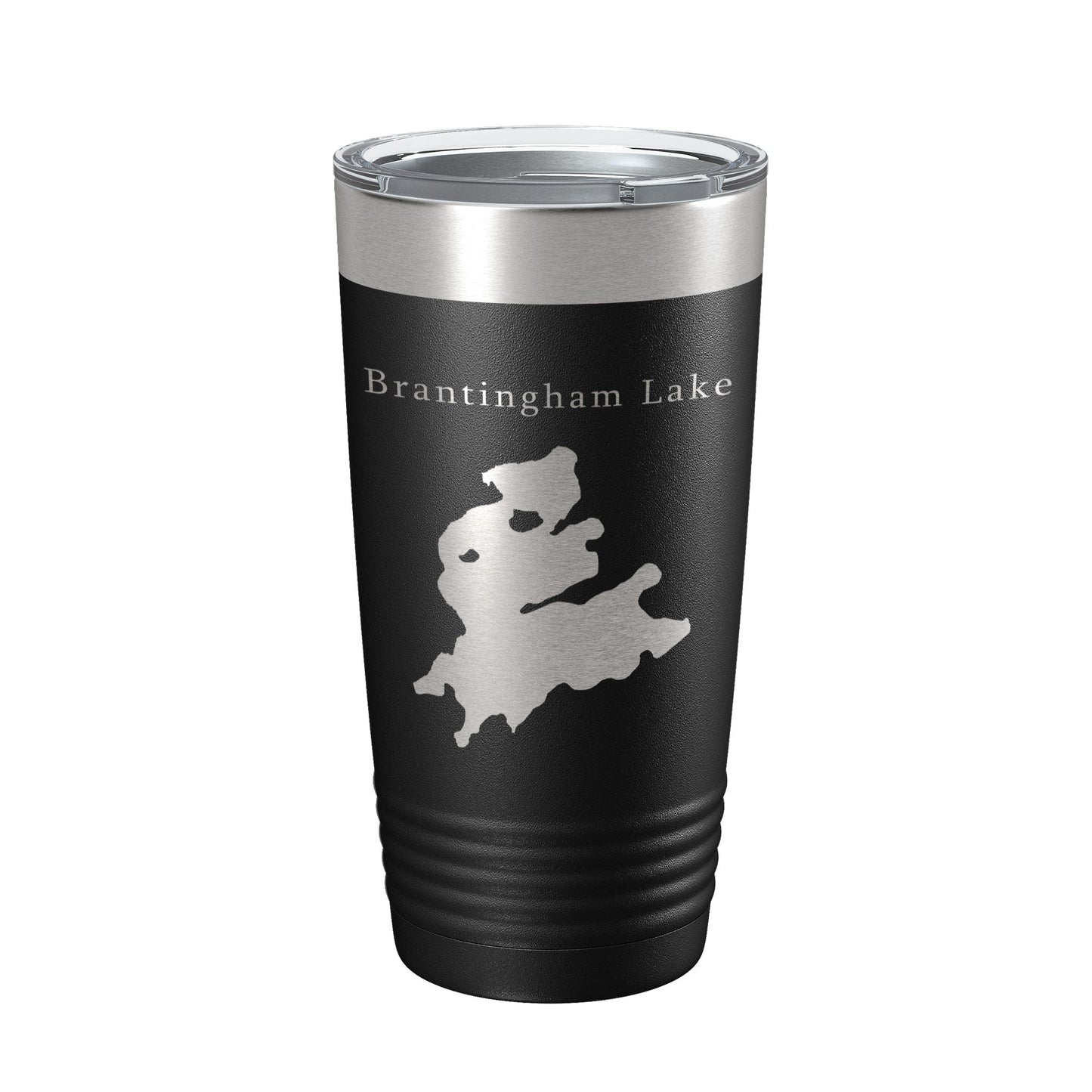 Brantingham Lake Map Tumbler Travel Mug Insulated Laser Engraved Coffee Cup New York 20 oz-5