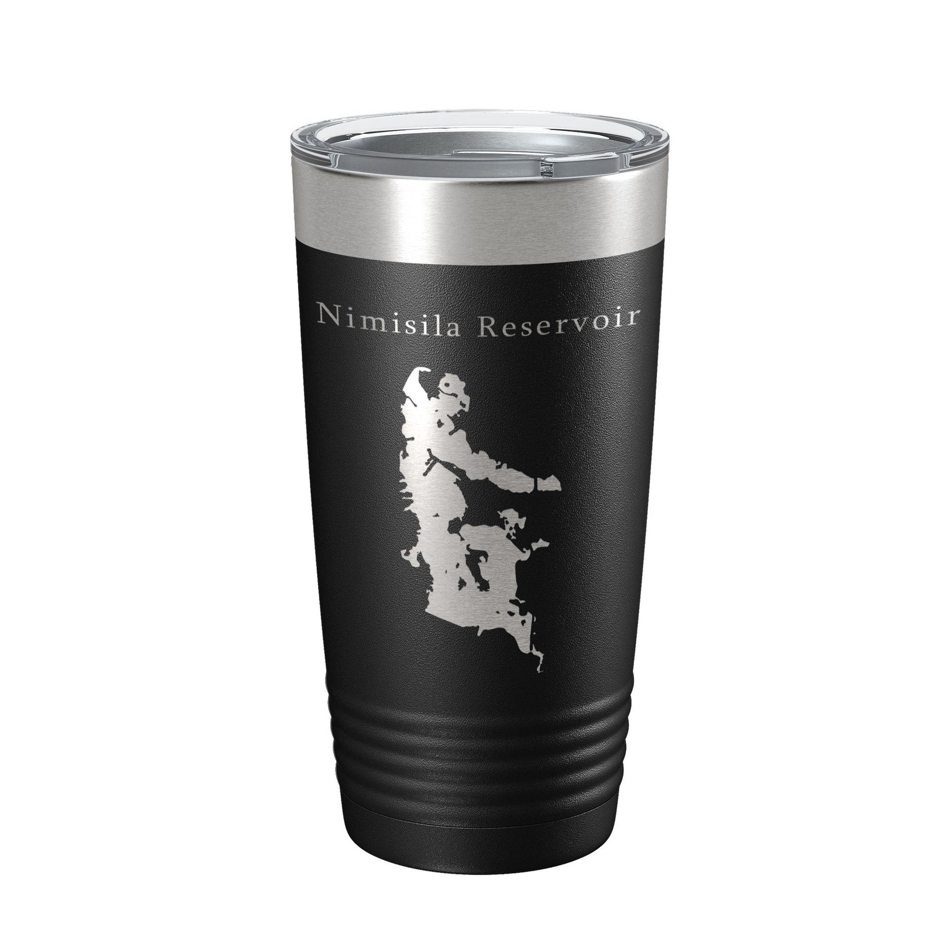 Nimisila Reservoir Tumbler Lake Map Travel Mug Insulated Laser Engraved Coffee Cup Ohio 20 oz-5