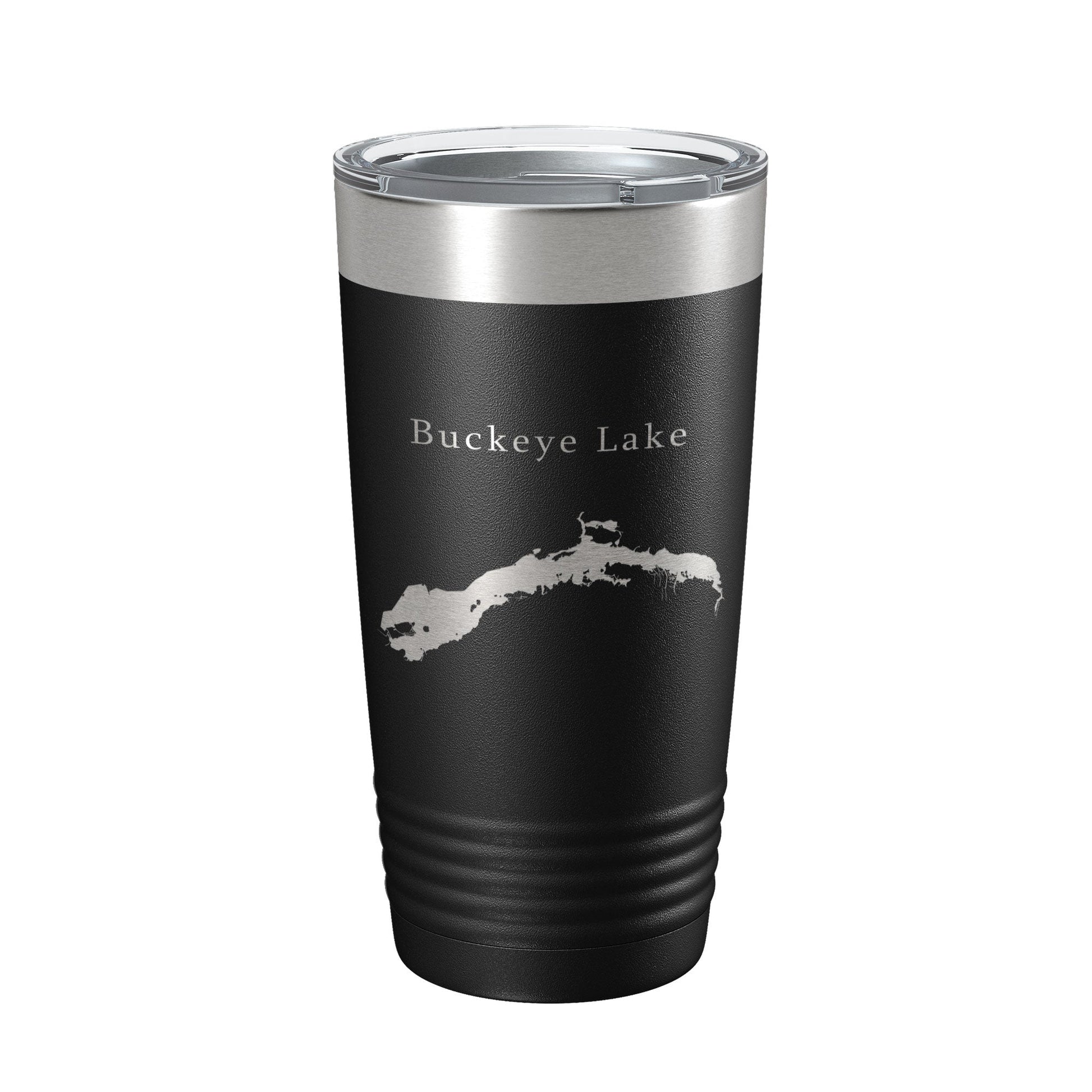 Buckeye Lake Map Tumbler Travel Mug Insulated Laser Engraved Coffee Cup Ohio 20 oz-5