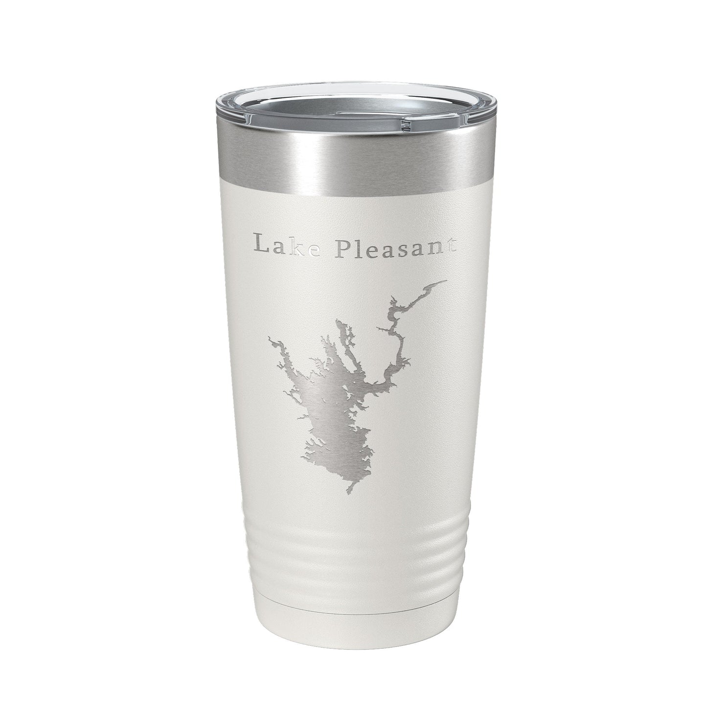 Lake Pleasant Map Tumbler Travel Mug Insulated Laser Engraved Coffee Cup Arizona 20 oz-7
