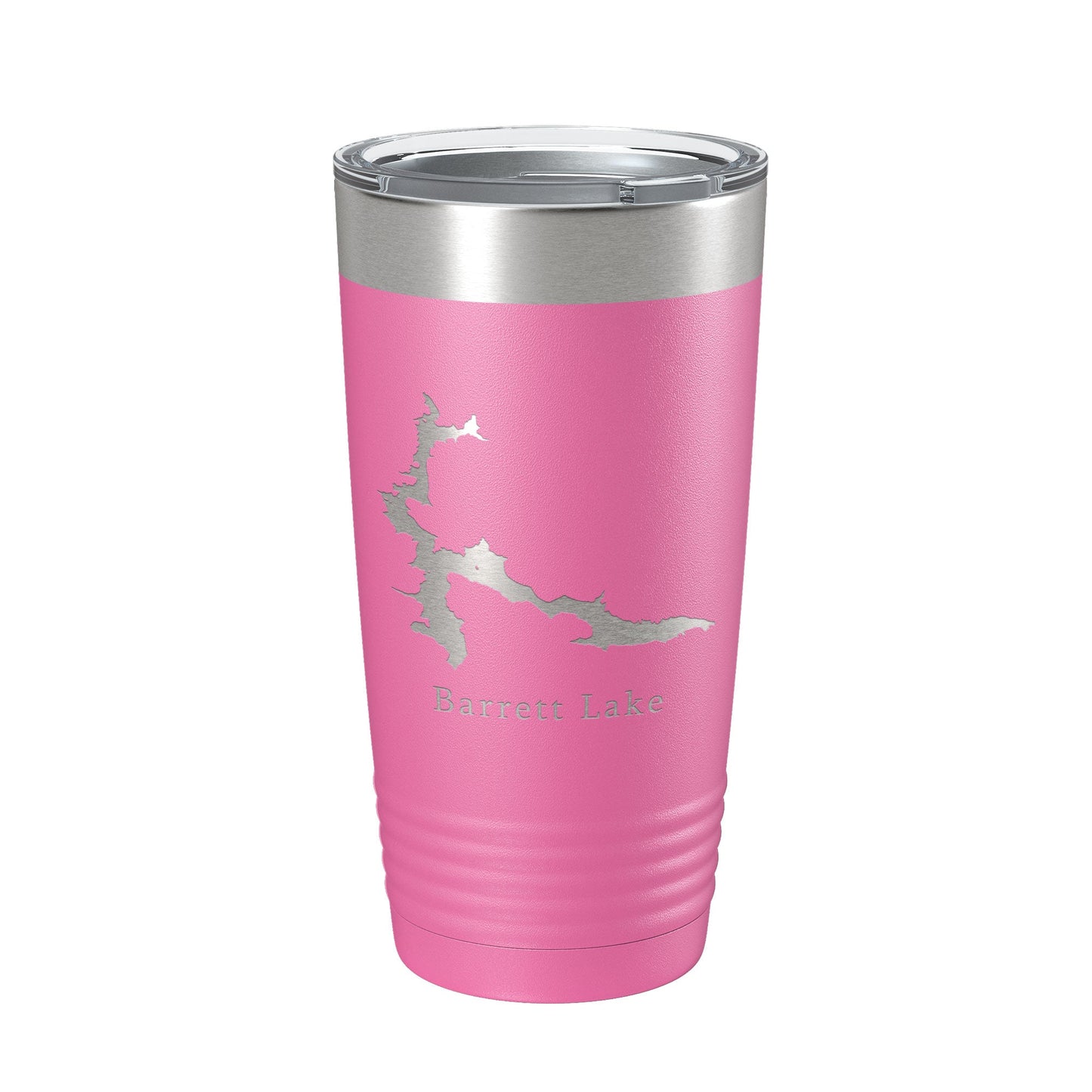 Barrett Lake Map Tumbler Travel Mug Insulated Laser Engraved Coffee Cup California 20 oz-11