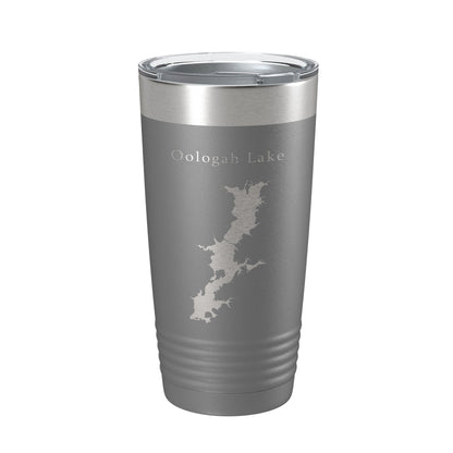 Oologah Lake Map Tumbler Travel Mug Insulated Laser Engraved Coffee Cup Oklahoma 20 oz-16