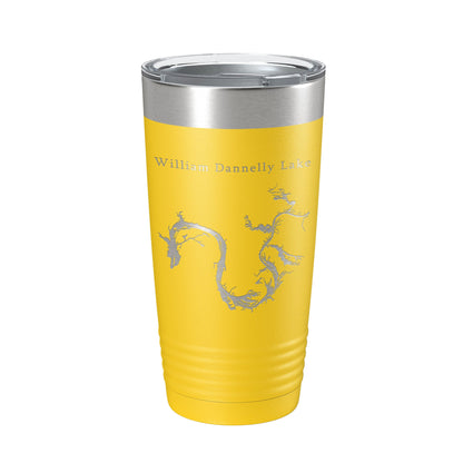 William Bill Dannelly Reservoir Tumbler Lake Map Travel Mug Insulated Laser Engraved Coffee Cup Millers Ferry Alabama 20 oz-19