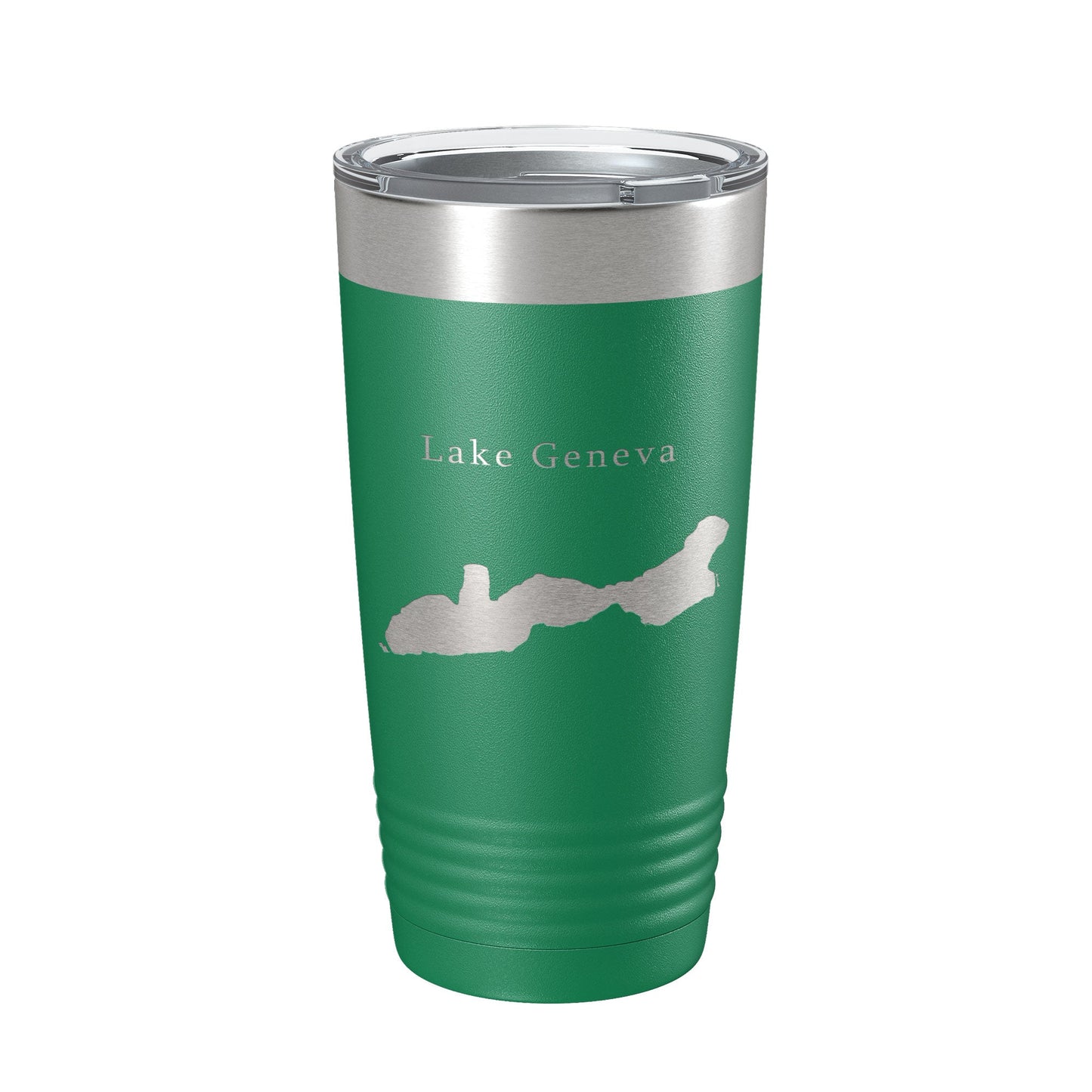 Lake Geneva Map Tumbler Travel Mug Insulated Laser Engraved Coffee Cup Wisconsin 20 oz-9