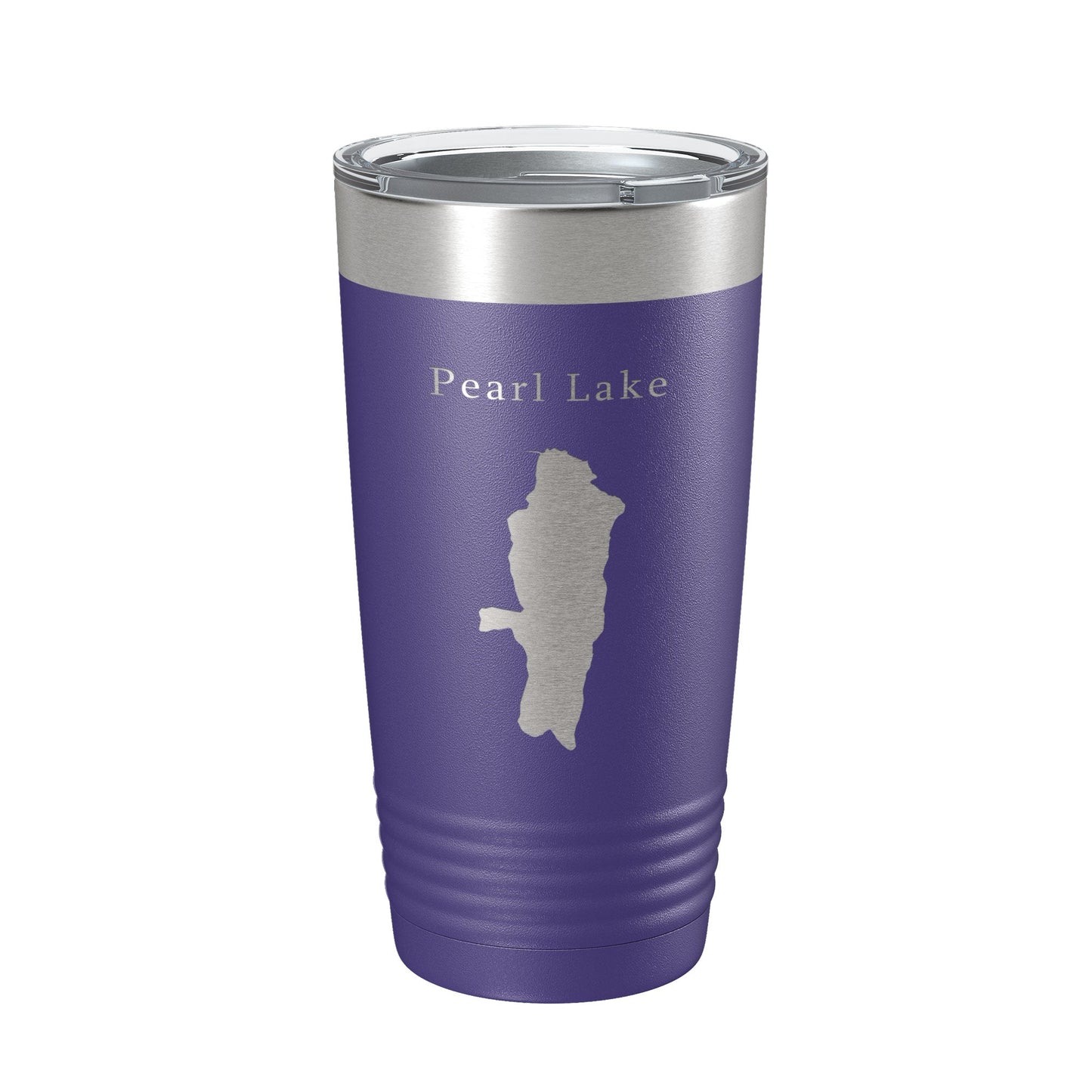 Pearl Lake Map Tumbler Travel Mug Insulated Laser Engraved Coffee Cup Colorado 20 oz-15