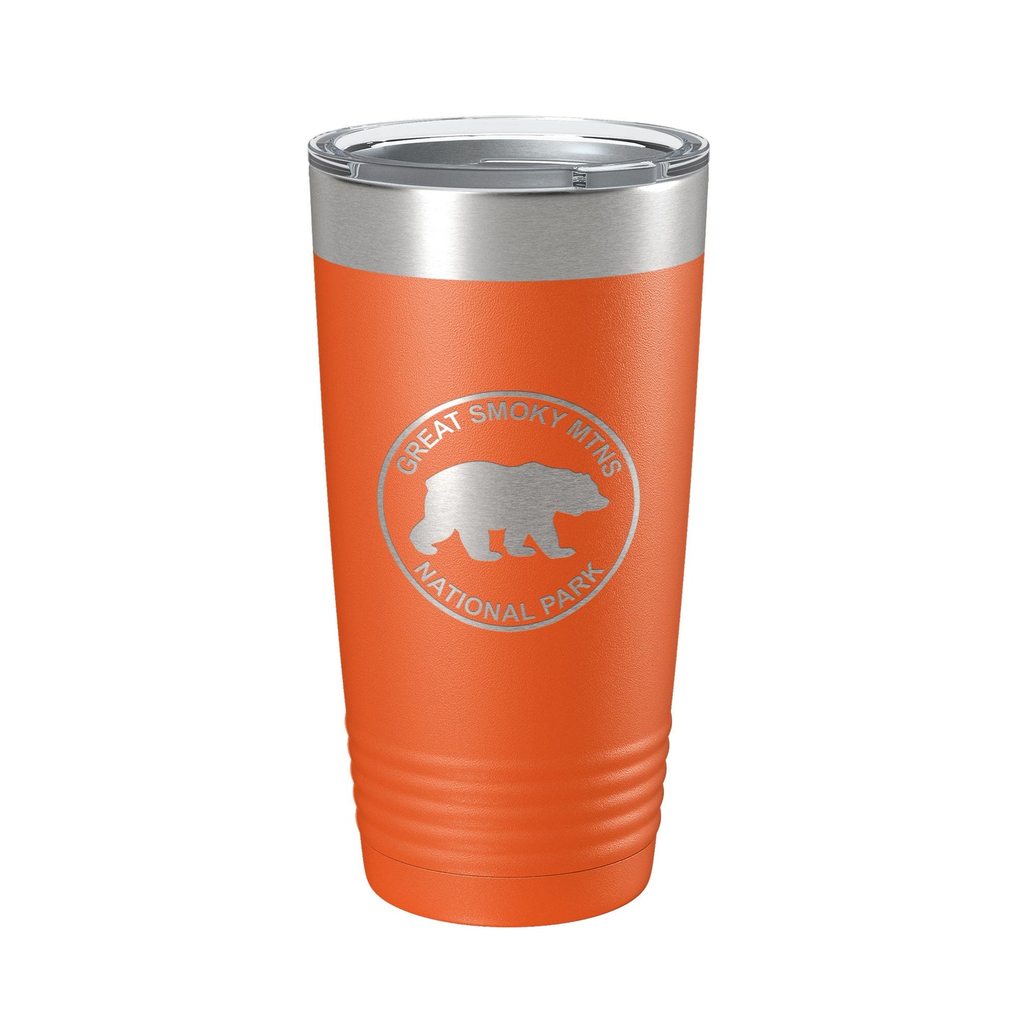 Smokies Bear Tumbler Great Smoky Mountains National Park Travel Mug Insulated Laser Engraved Coffee Cup Gatlinburg Pigeon Forge Townsend GSMNP 20 oz-17