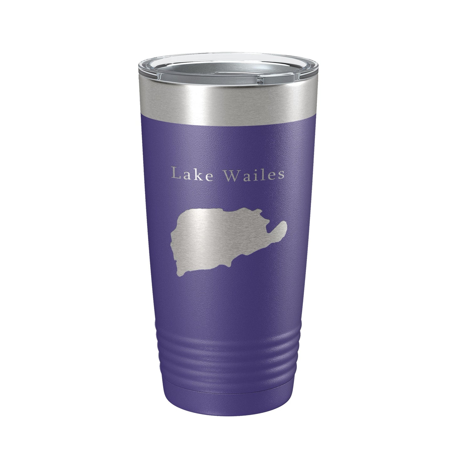 Lake Wailes Wales Map Tumbler Travel Mug Insulated Laser Engraved Coffee Cup Florida 20 oz-15
