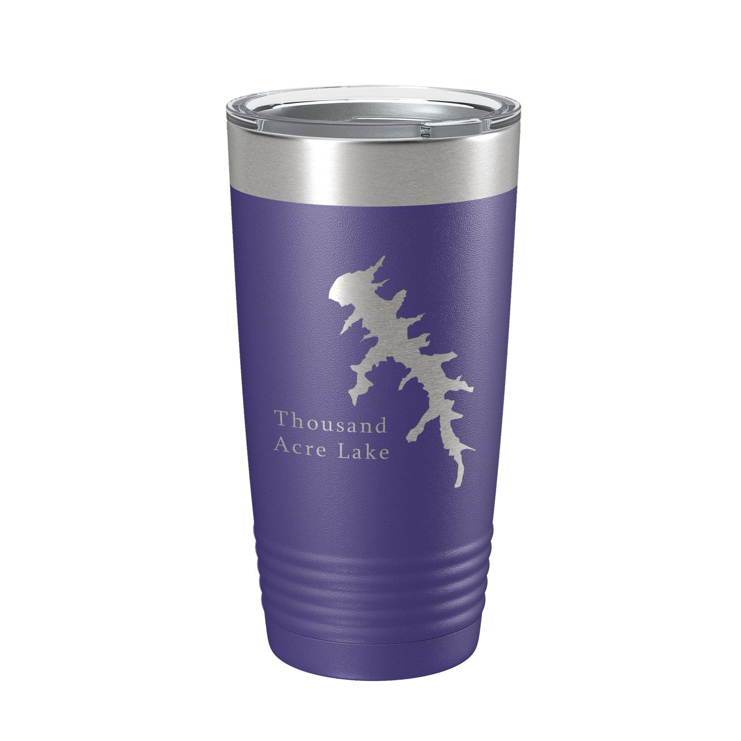 Carroll County Thousand Acre Recreation Lake Map Tumbler Travel Mug Insulated Laser Engraved Coffee Cup Tennessee 20 oz-15