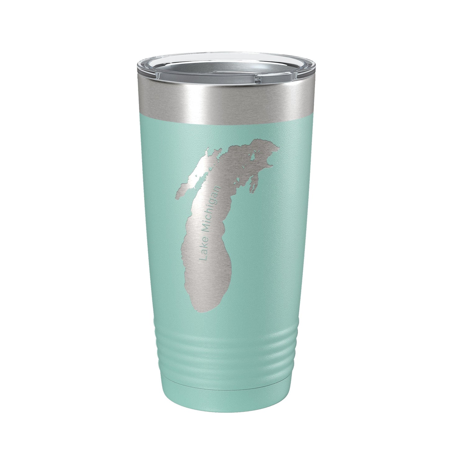 Lake Michigan Map Tumbler Travel Mug Insulated Laser Engraved Coffee Cup Illinois Wisconsin Indiana Michigan 20 oz-12