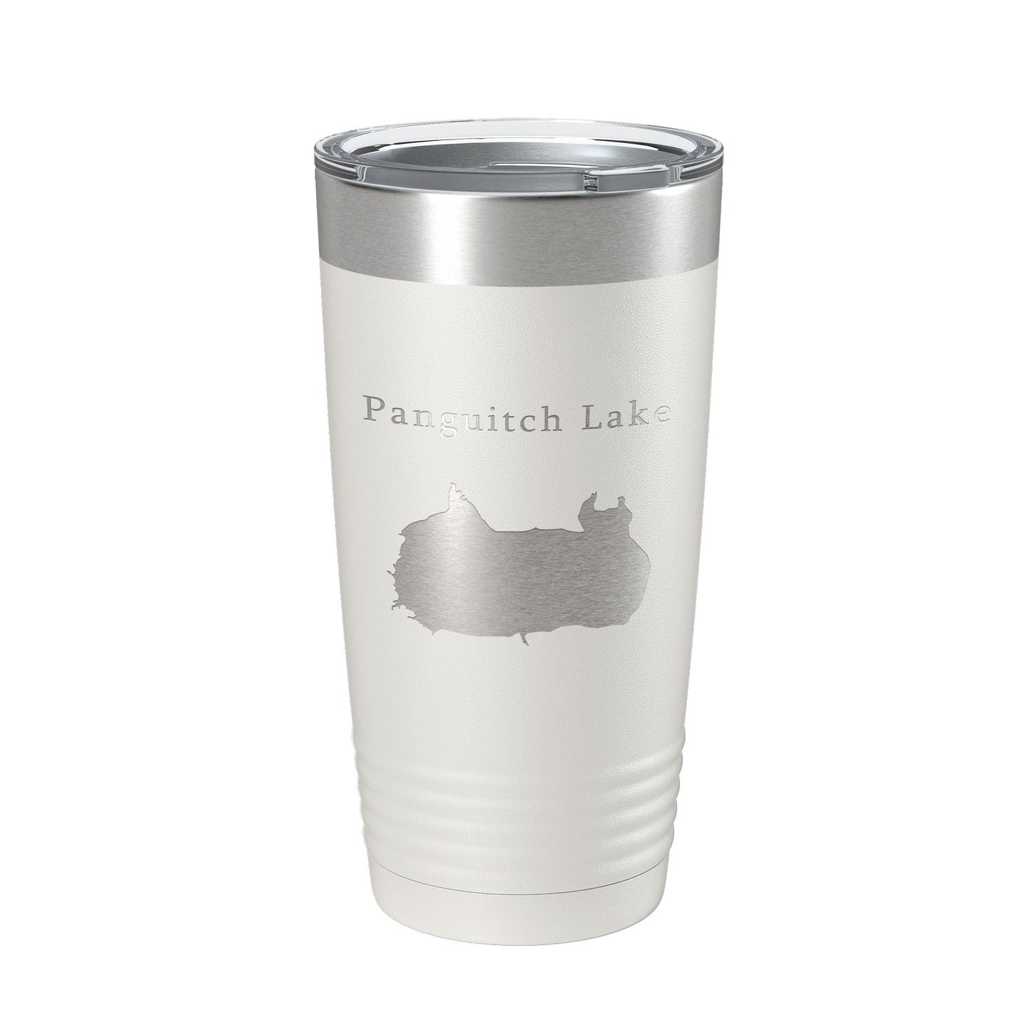 Panguitch Lake Map Tumbler Travel Mug Insulated Laser Engraved Coffee Cup Utah 20 oz-1