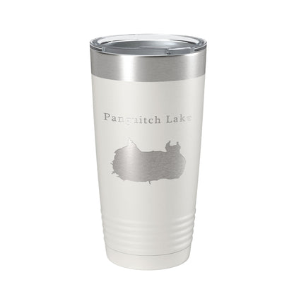 Panguitch Lake Map Tumbler Travel Mug Insulated Laser Engraved Coffee Cup Utah 20 oz-1