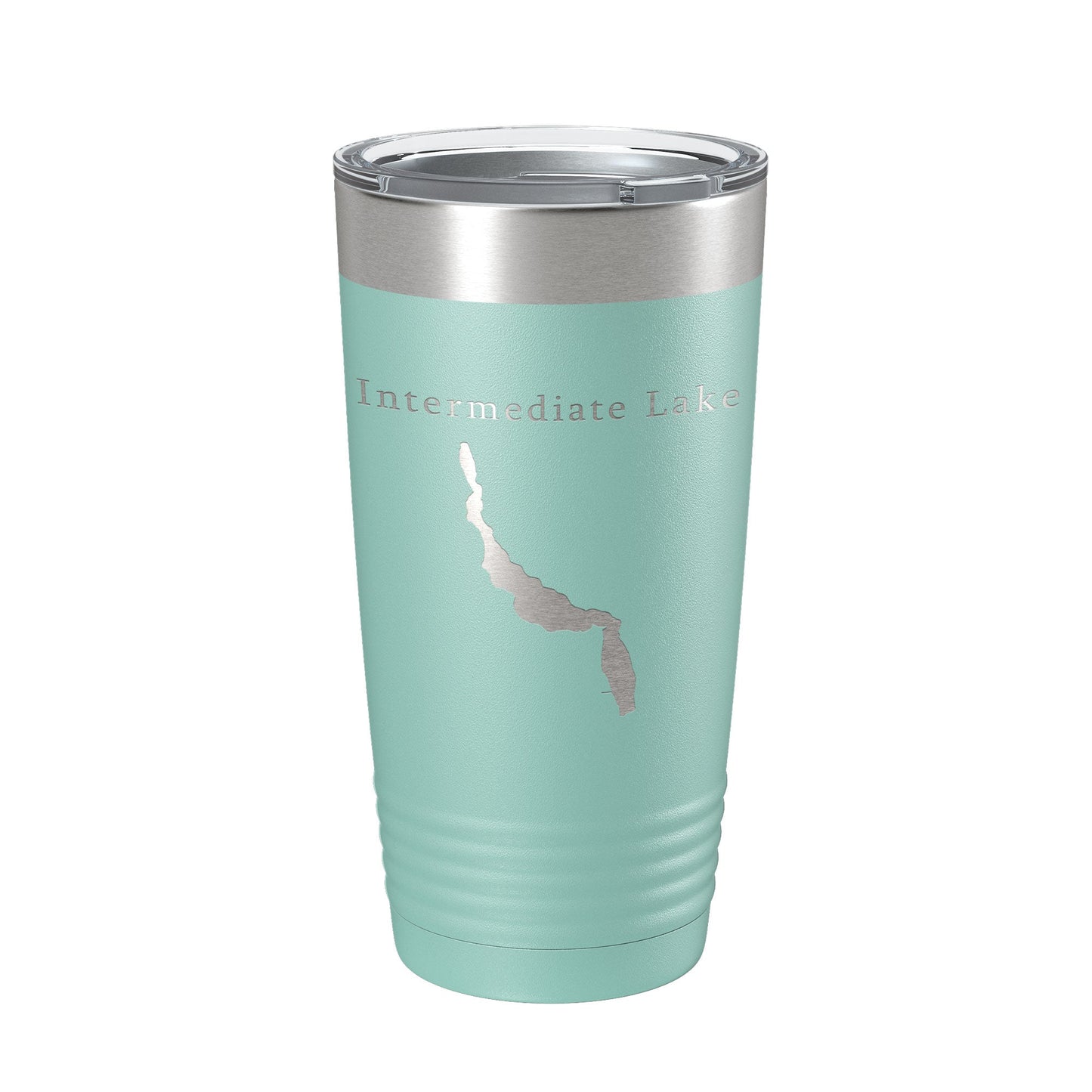 Intermediate Lake Map Tumbler Travel Mug Insulated Laser Engraved Coffee Cup Michigan 20 oz-12