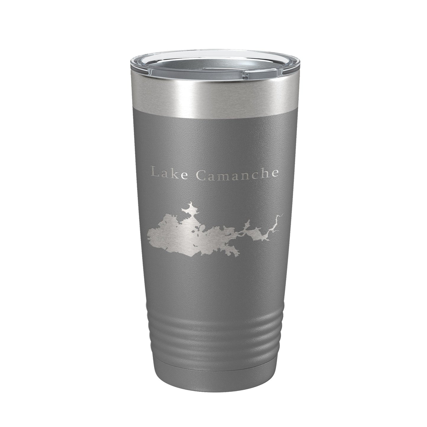 Lake Camanche Map Tumbler Travel Mug Insulated Laser Engraved Coffee Cup California 20 oz-16