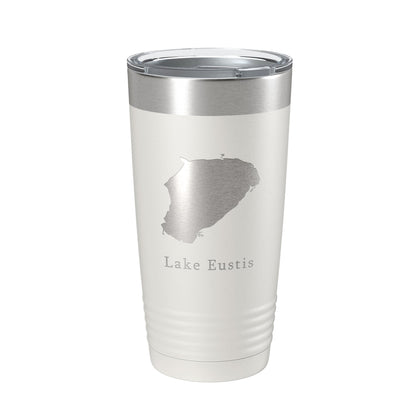 Lake Eustis Map Tumbler Travel Mug Insulated Laser Engraved Coffee Cup Florida 20 oz-7