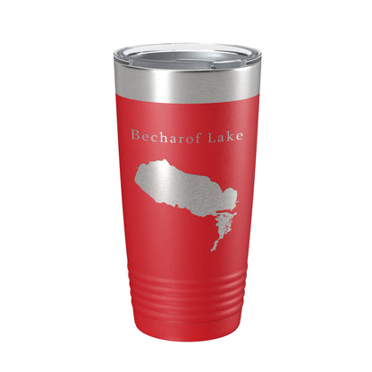 Becharof Lake Map Tumbler Travel Mug Insulated Laser Engraved Coffee Cup Alaska 20 oz-10