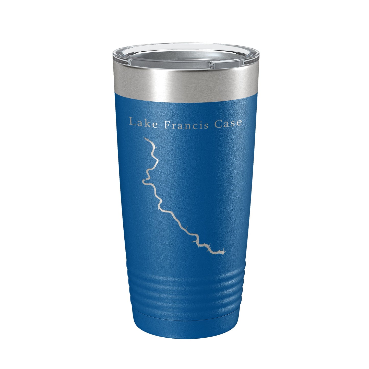 Lake Francis Case Map Tumbler Travel Mug Insulated Laser Engraved Coffee Cup South Dakota 20 oz-6