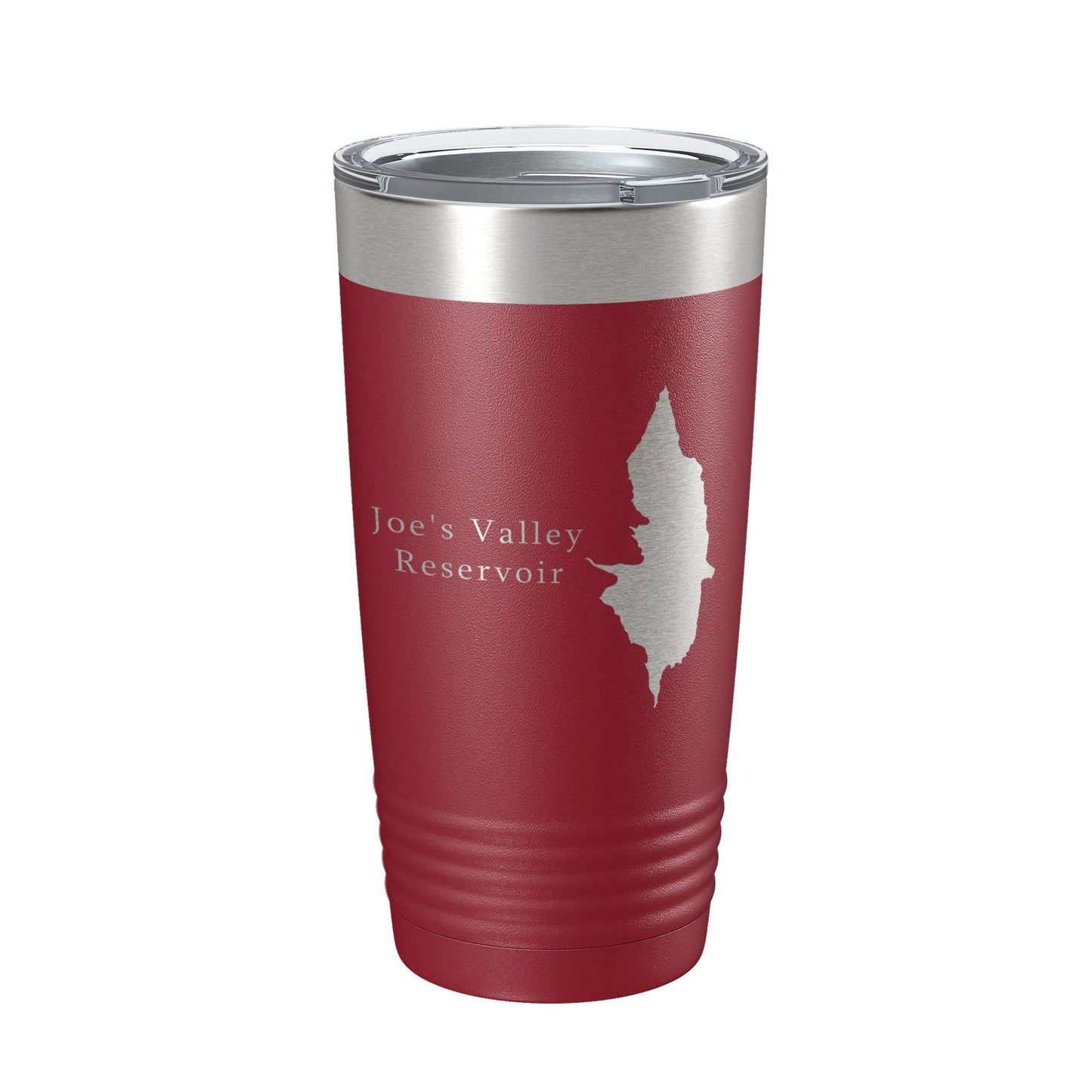 Joe's Valley Reservoir Tumbler Lake Map Travel Mug Insulated Laser Engraved Coffee Cup Utah 20 oz-18